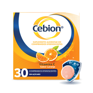 CEBION 1G LARANJA EFERVESCENTE 30CPR