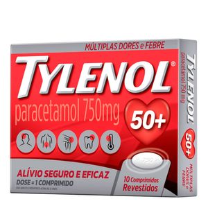TYLENOL 750MG 10CPR