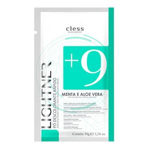 PO DESCOLORANTE CLESS  LIGHTNER MENTA ALOE VERA 50G