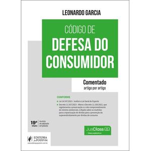 CODIGO DE DEFESA DO CONSUMIDOR - COMENTADO ARTIGO POR ARTIGO