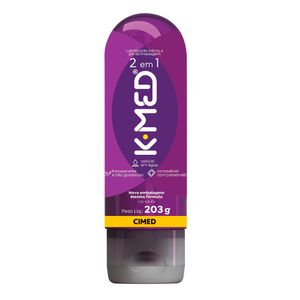 K MED GEL LUBRIFICANTE INTIMO 2 EM 1 203G
