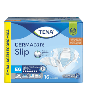 FRALDA TENA DERMACARE EG 16UN