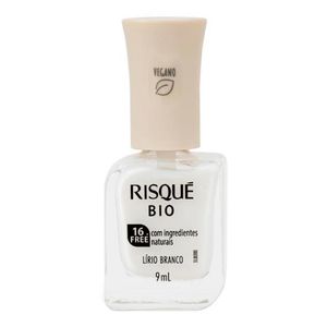 ESMALTE RISQUE BIO LIRIO BRANCO 9ML