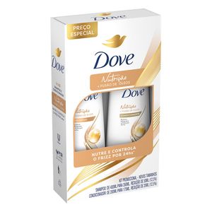 KIT DOVE SHAMPOO+COND NUTRIÇAO 350ML