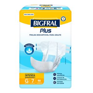 FRALDA BIGFRAL PLUS GERIATRICA REGULAR G 7UN