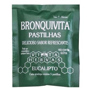 BRONQUIVITA PASTILHAS VITALAB SABOR REFRESCANTE 5PASTILHAS