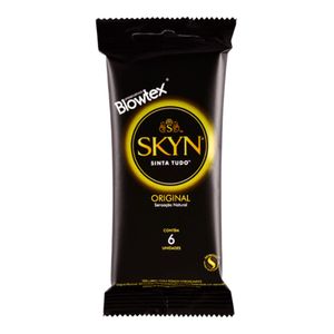 PRESERVATIVO BLOWTEX SKYN ORIGINAL SENSAÇAO NATURAL 6UN