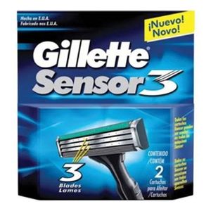 CARGA GILLETTE SENSOR3 2UN