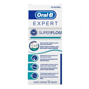 FIO DENTAL ORAL B SUPER FLOSS 50M