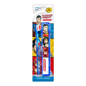 ESCOVA DENTAL INFANTIL DENTALCLEAN HEROIS MACIA MAIS PORTA E