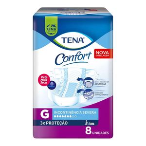 FRALDA TENA CONFORT GERIATRICA G 8UN