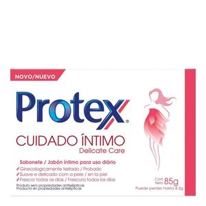SABONETE PROTEX CUIDADO INTIMO DELICATE CARE EM BARRA 85G