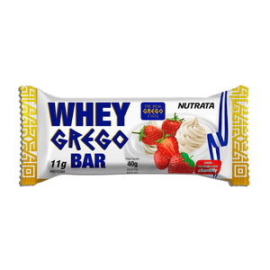 WHEY GREGO BAR MORANGO E CHANTILLY 40G