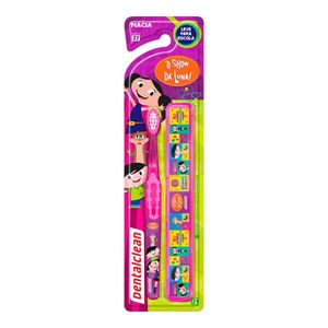 ESCOVA DENTAL INFANTIL DENTALCLEAN LUNA MACIA MAIS PORTA ESC