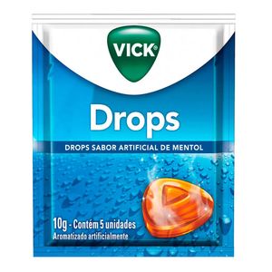 VICK DROPS MENTOL 5PASTILHAS