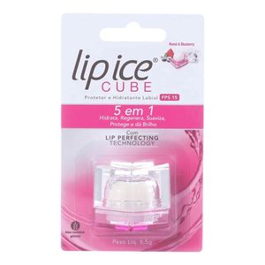 PROTETOR LABIAL LIP ICE CUBE ROMA E BLUEBERRY FPS15 6,5G