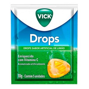 VICK DROPS LIMAO 5PASTILHAS