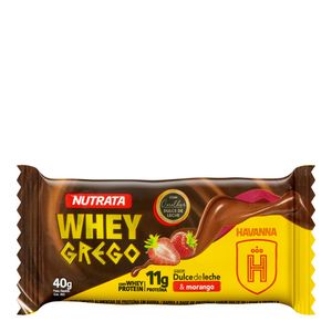 WHEY GREGO DOCE DE LEITE E MORANGO HAVANNA 40G