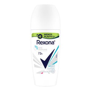 DESODORANTE REXONA ROLL ON SEM PERFUME 50ML