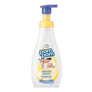 SABONETE EM ESPUMA POM POM GLICERINADO 200ML