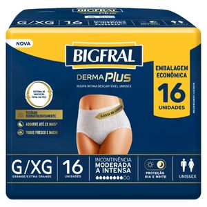 ROUPA INTIMA DESCARTAVEL BIGFRAL PANTS PREMIUM GERIATRI-148