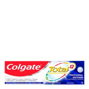 CREME DENTAL COLGATE TOTAL 12 PROFESSIONAL WHITENING 70G