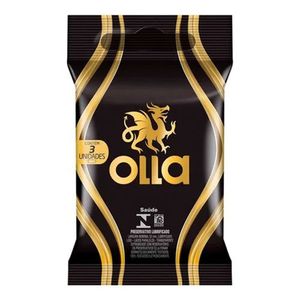 PRESERVATIVO OLLA BOLSO LUBRIFICADO 3UN
