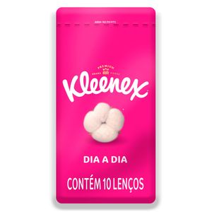 LENÇO DE PAPEL KLEENEX CLASSIC 10FOLHAS