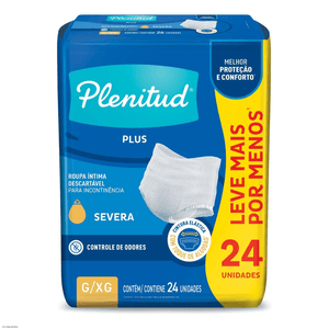 ROUPA INTIMA DESC PLENITUD PROTECT PLUS G/XG LEVE24 PAGUE22