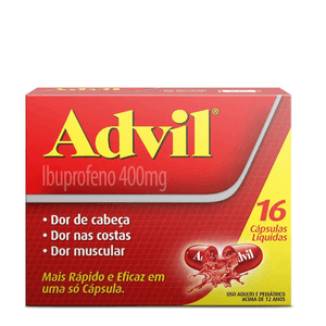 ADVIL 400MG EXTRA ALIVIO 16CAP