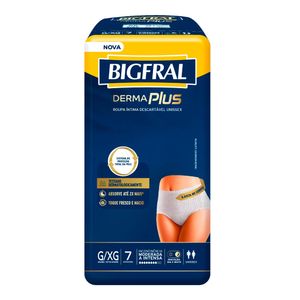 FRALDA BIGFRAL DERMAPLUS G/XG 7UN