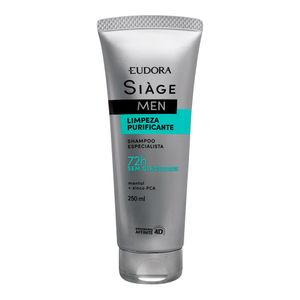 EUDORA SIAGE MEN SHAMPOO LIMPEZA PURIFICANTE  250ML