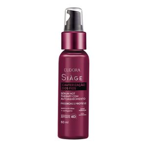 EUDORA SIAGE SERUM HOT THERAPY CAUTERIZAÇAO DOS FIOS 60ML