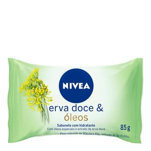 NIVEA SABONETE ERVA DOCE E OLEOS 85G