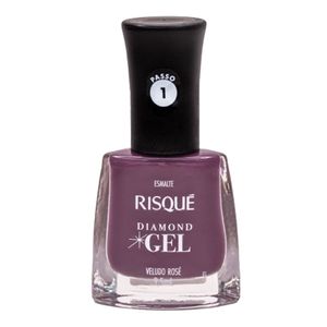 ESMALTE RISQUE GEL VELUDO ROSE