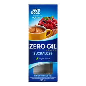 ADOÇANTE ZERO CAL SUCRALOSE 100ML