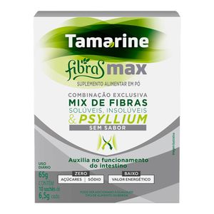 TAMARINE FIBRAS MAX SEM SABOR 10SACHES 6,5G