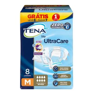 FRALDA TENA SLIP GERIATRICA M LEVE8 PAGUE7