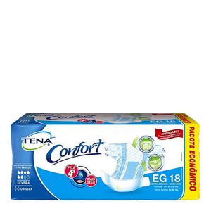 FRALDA TENA CONFORT GERIATRICA EG 18UN