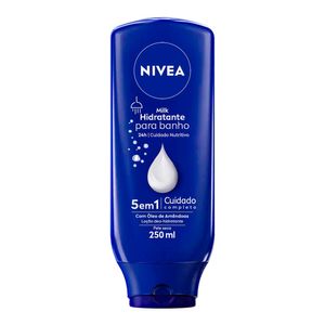 NIVEA HIDRATANTE PARA BANHO MILK PELE SECA 250ML