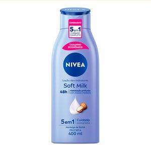NIVEA HIDRATANTE CORPORAL SOFT MILK PELE SECA 400ML