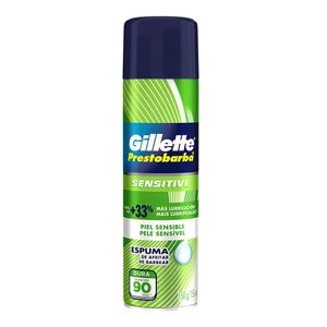 ESPUMA DE BARBEAR PRESTOBARBA SENSITIVE PELE SENSIVEL 150G