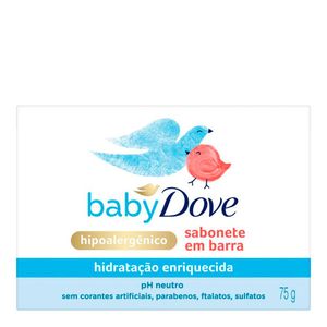 DOVE SABONETE BABY HIDRATAÇAO ENRIQUECIDA 75G