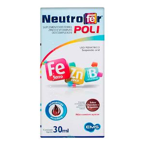 NEUTROFER POLI SUSPENSAO ORAL 30ML