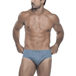 Cueca Torp Slip em Algodão 7006 Kit C/3