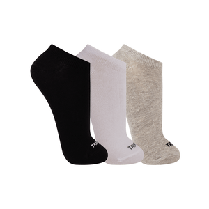 Meia Trifil T06227 Invisível Masculina Kit com 3 unidades 39-43