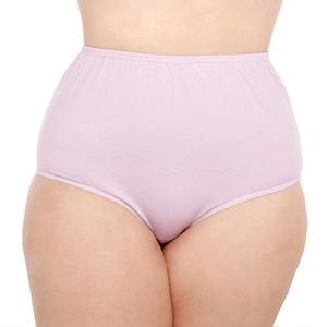 Calcinha Kellynha Plus Size Lisa em Algodão 329 Kit C/3