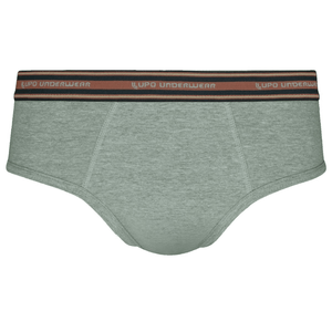 Cueca Lupo Slip Algodão Com Elastano Plus Size 554-003