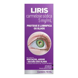 LIRIS 5MG SOLUCAO OFTALMICA 10ML