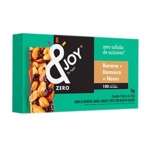 BARRAS & JOY BANANA E NOZES 2UN 50G
